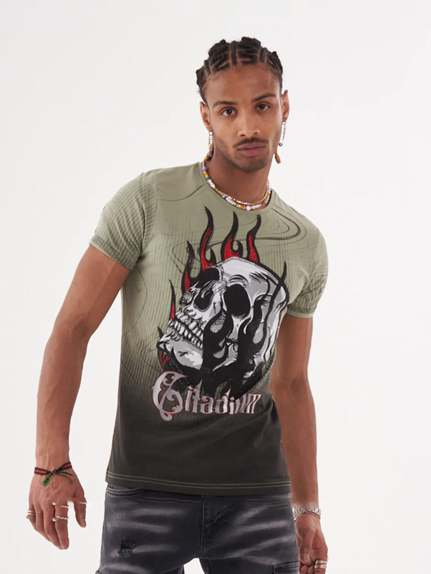 NIRVANA T-SHIRT | GREEN