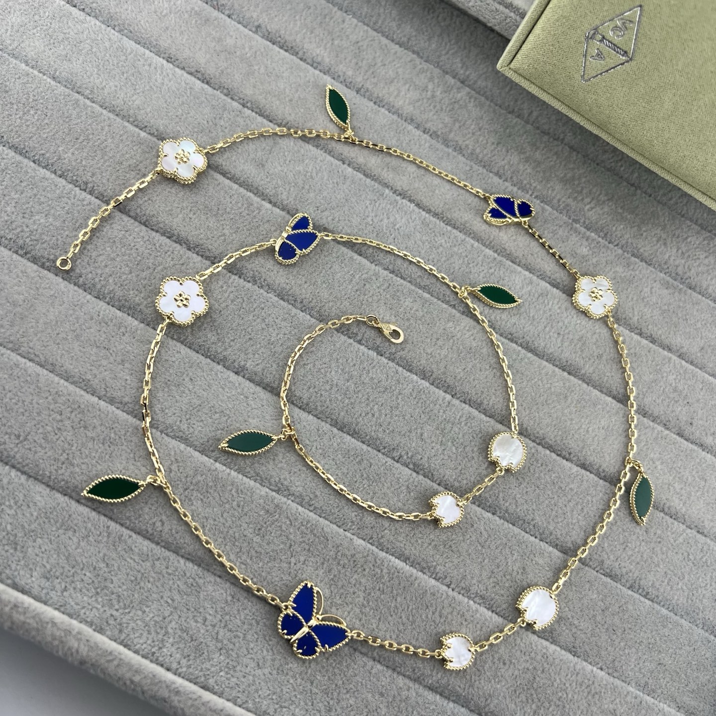 Lucky Spring Butterfly Long Necklace - Artisantouchss