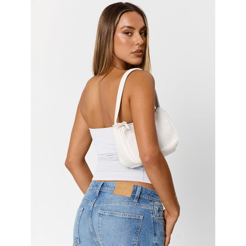 AURETOP Women's Tube Tops Cute Summer Sexy Bandeau Going Out