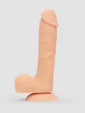 Lovehoney Dual-Density Silicone Dildo with Balls 8 Inch