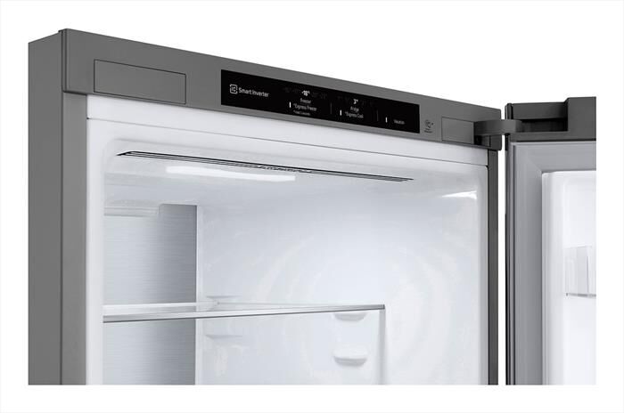 LG - Frigorifero combinato GBV5240APY Classe A 387lt-Acciaio inox
