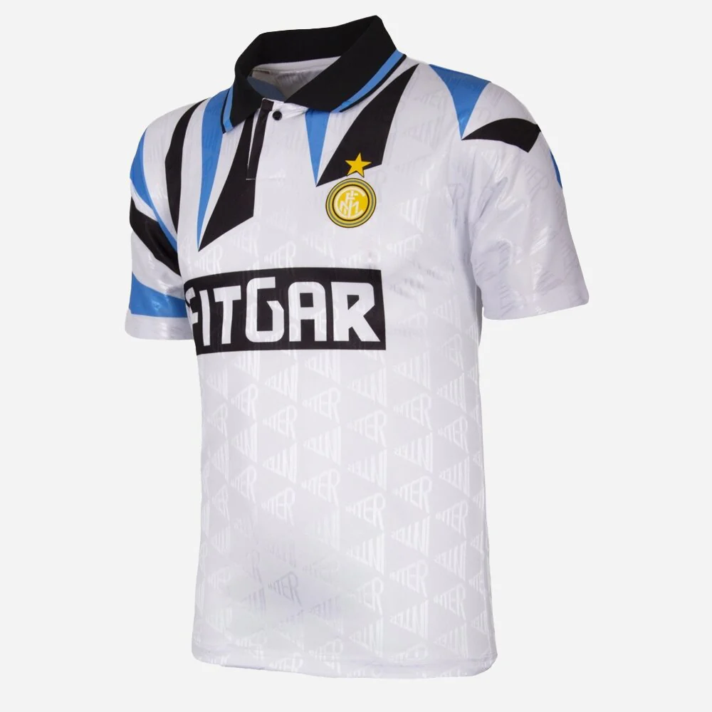 FC Internazionale 1991 - 92 Away Retro Football Shirt