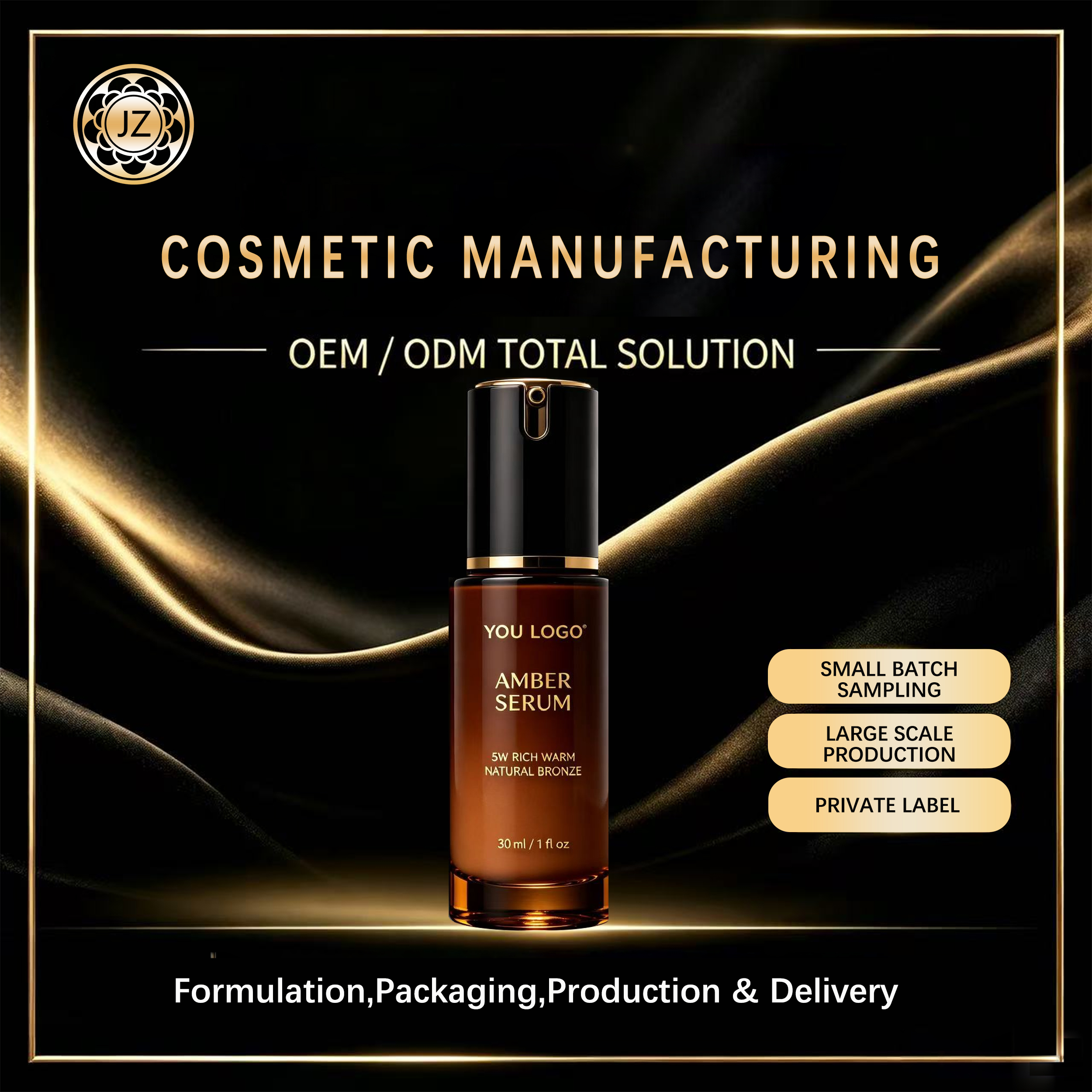 All-in-One Long-Lasting Foundation (Customizable in Multiple Shades)