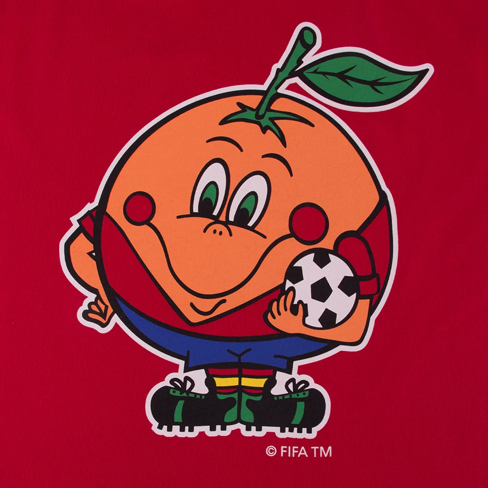 Spain 1982 World Cup Naranjito Mascot Kids T-Shirt