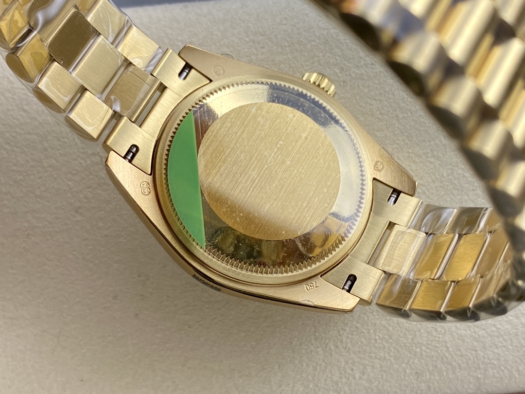 Rolex Datejust 31 Yellow Gold Mother-of-Pearl Diamond Dial M278278-0010 Women's Watch