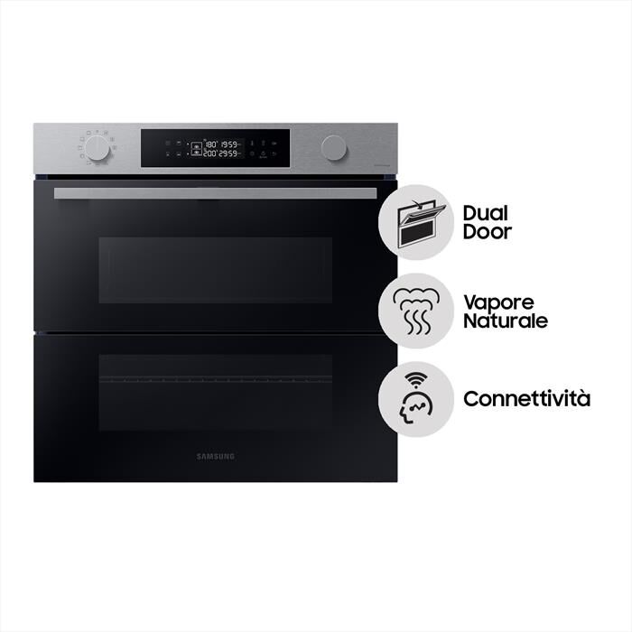 SAMSUNG - Forno incasso elettrico NV7B45403BS/U5 Classe A+-STSS Nero