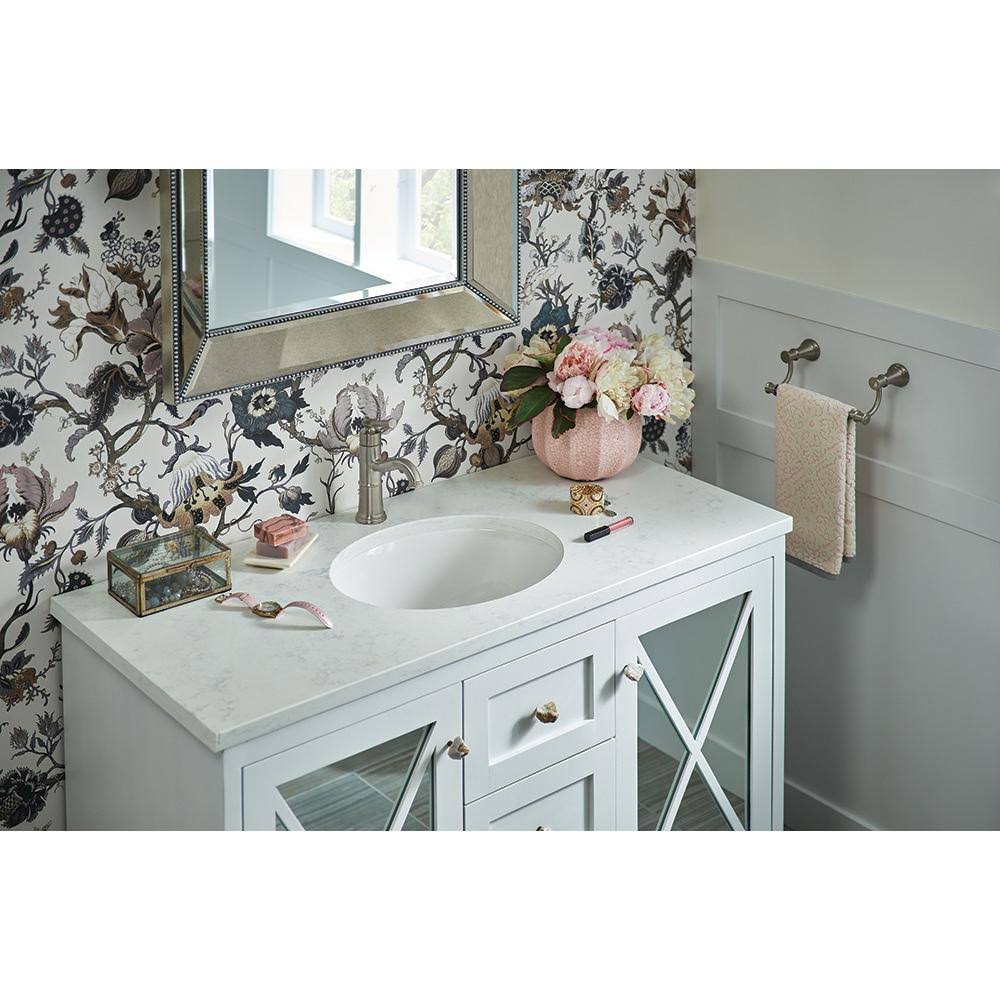 Moen Belfield Single Hole Bathroom Faucet, 1.2 GPM - Polished Nickel