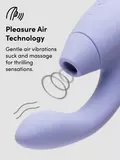Womanizer Duo 2 Rechargeable Silicone G-Spot and Clitoral Stimulator