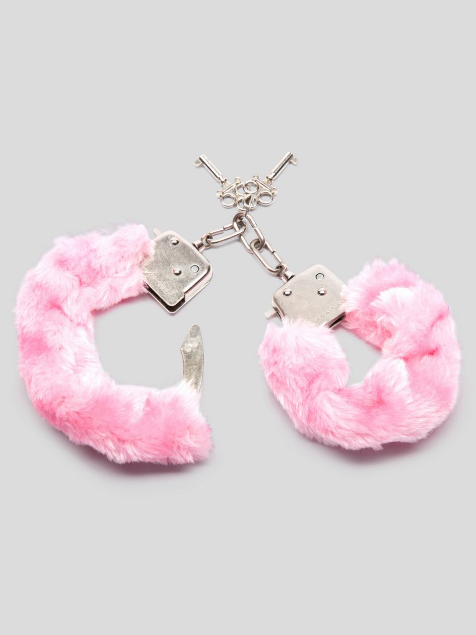 Bondage Boutique Pink Furry Handcuffs