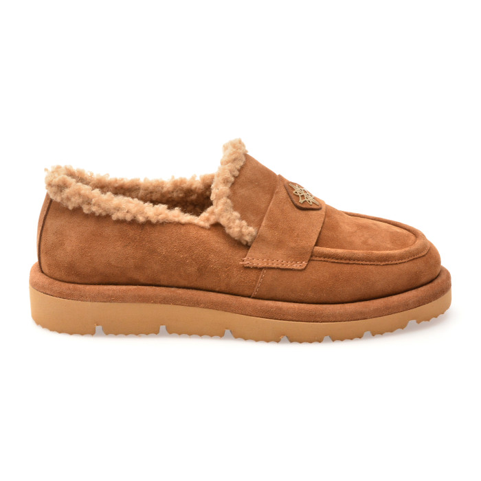 Mocasini EPICA maro, 3642607, din piele intoarsa