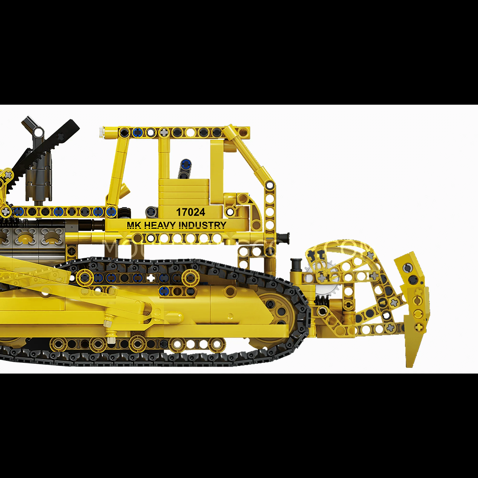 MOULD KING 17024 D8K Bulldozer Remote Controlled Building Set | 1,003 PCS