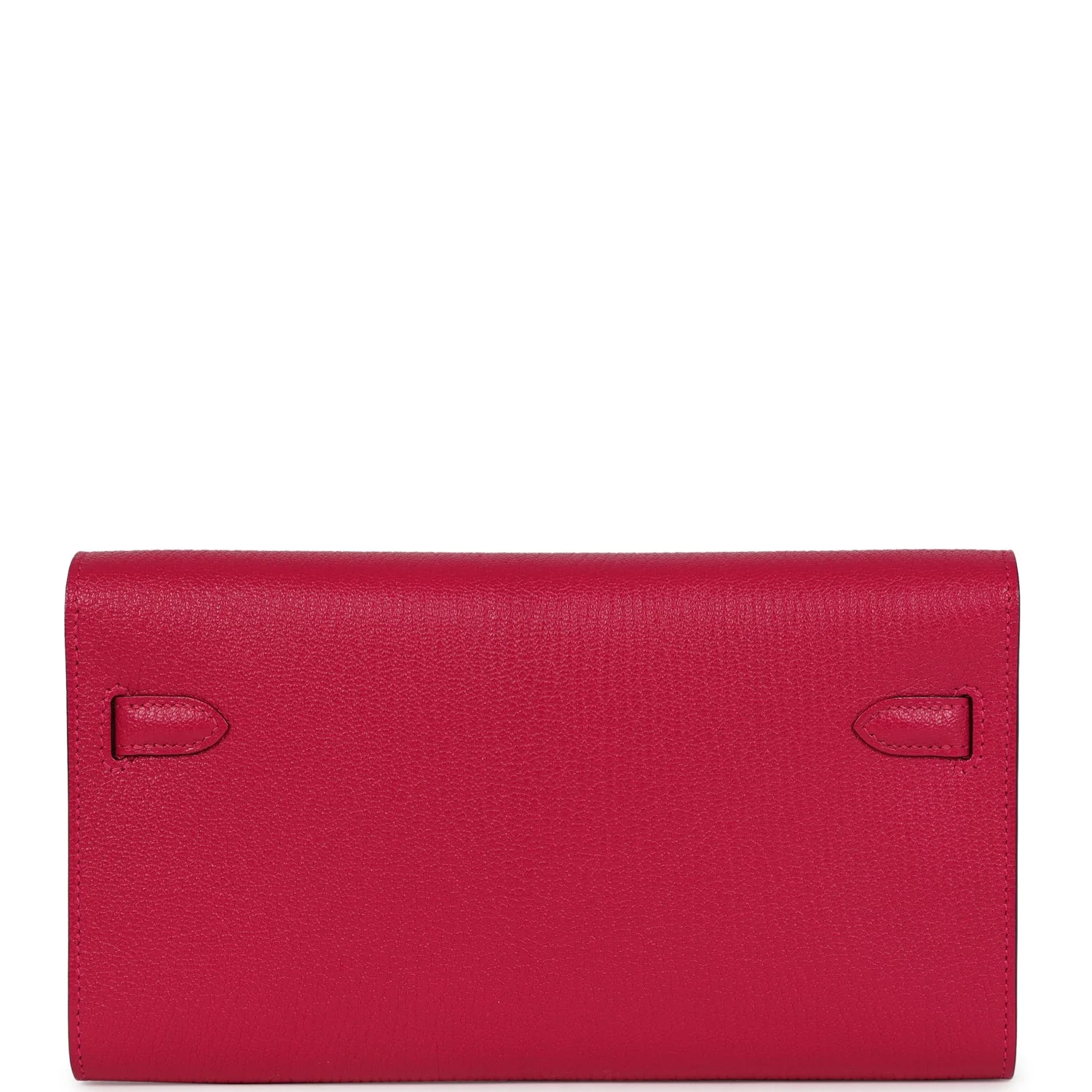 Hermes Kelly Wallet To Go Rose Mexico Chevre Palladium Hardware