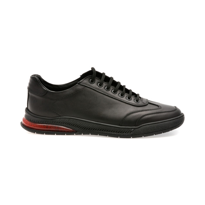 Pantofi sport OTTER negri, PZN1, din piele naturala