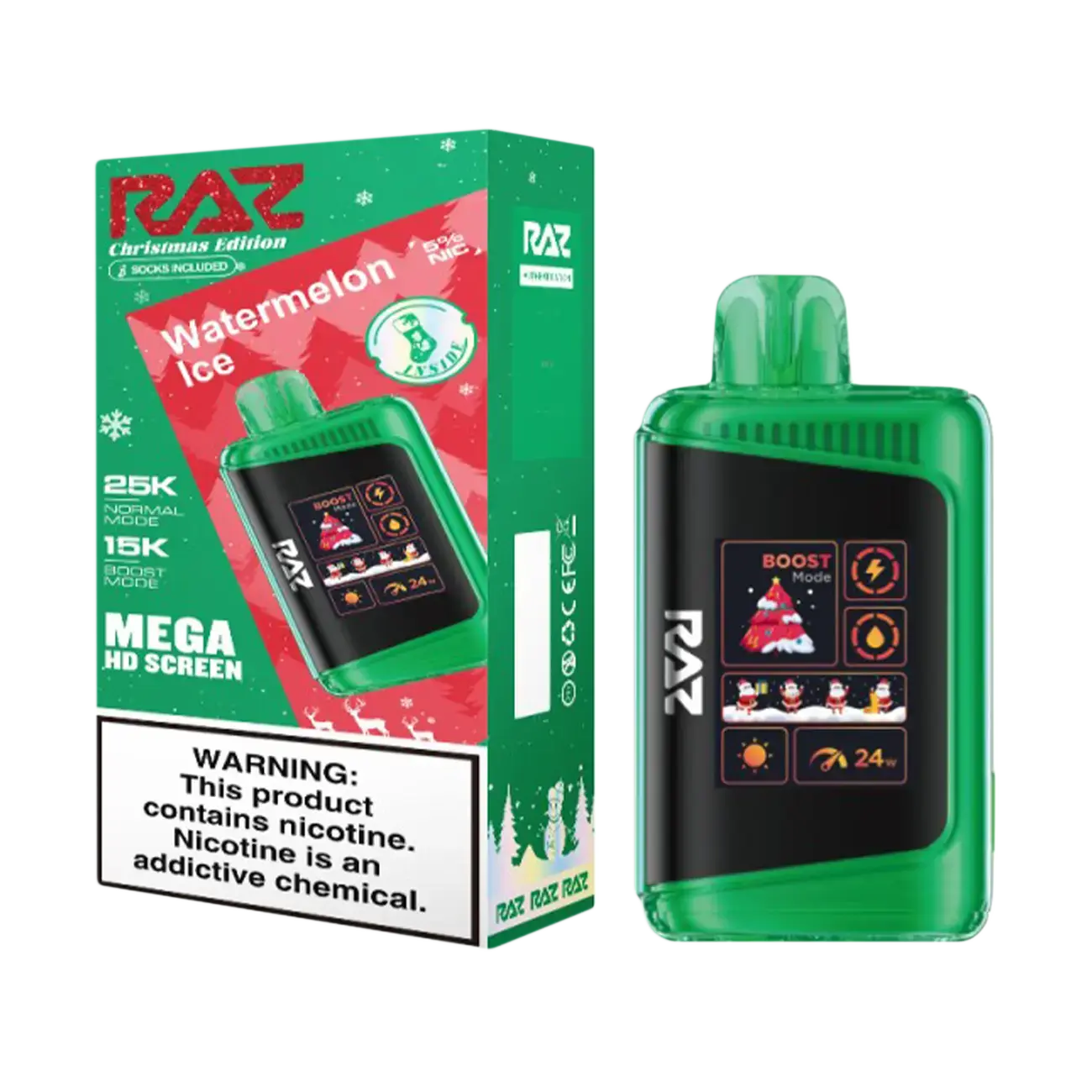 Raz DC25000 | Raz LTX 25K 25000 Puffs Disposable Vapes