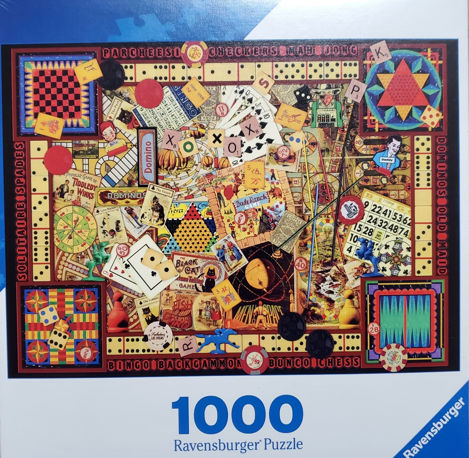 Vintage Games 1000 Piece Puzzle