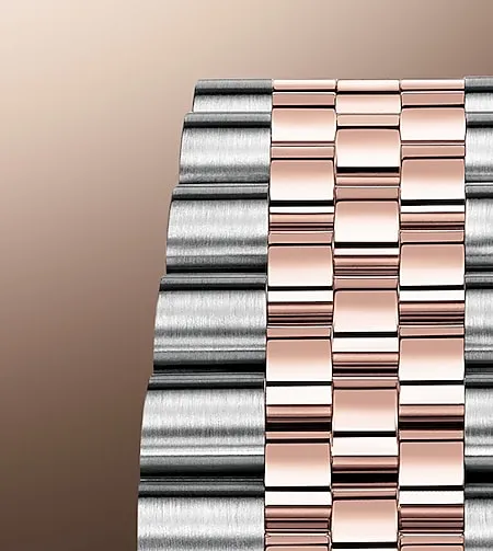Classic watches DATEJUST 36 Oyster, 36 mm, Oystersteel and Everose gold