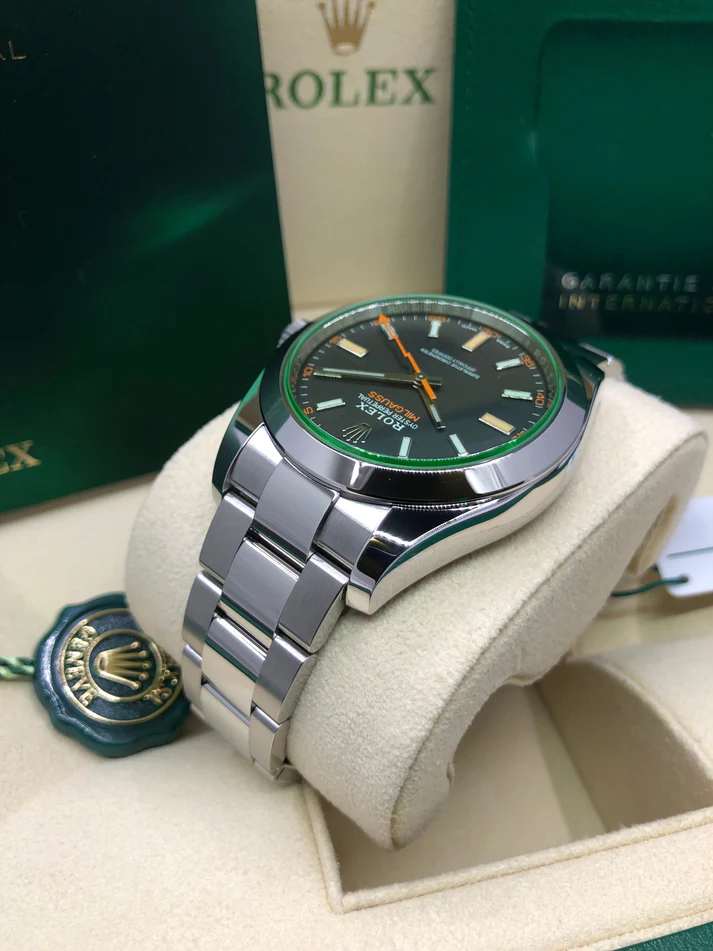 Rolex MILGAUSS Oyster, 40 mm, Oystersteel M116400GV