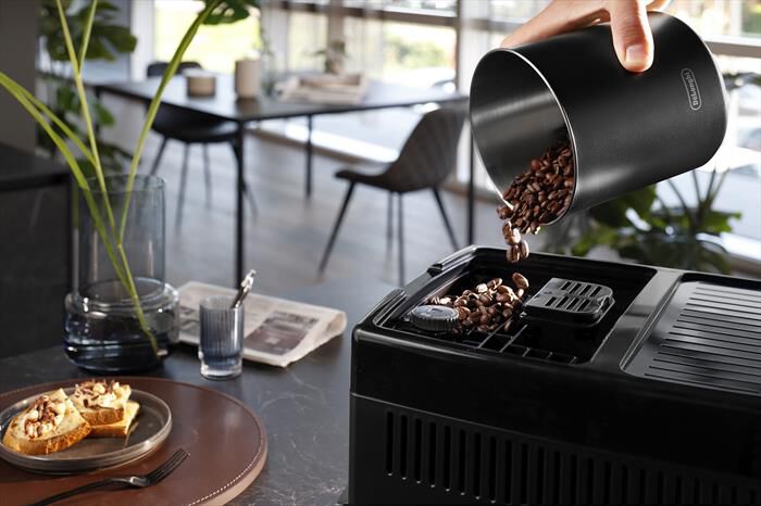 DE LONGHI - Macchina da caffé automatica ECAM380.85.SB-silver black