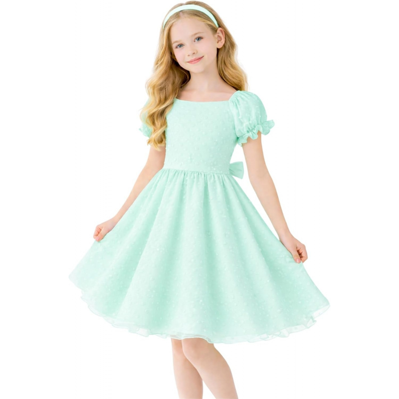 Girls Chiffon Dress