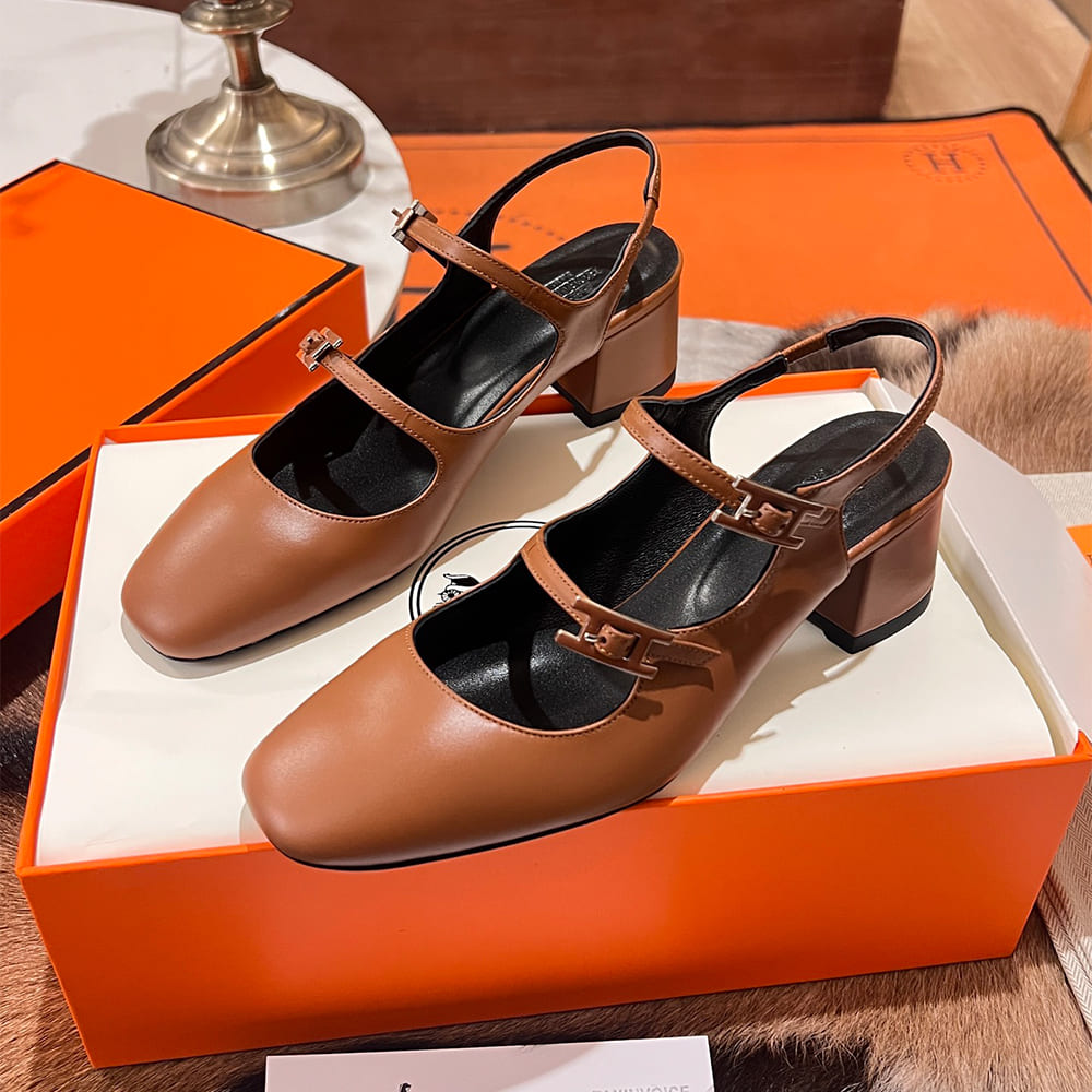 HERMES Jackie 50 pump