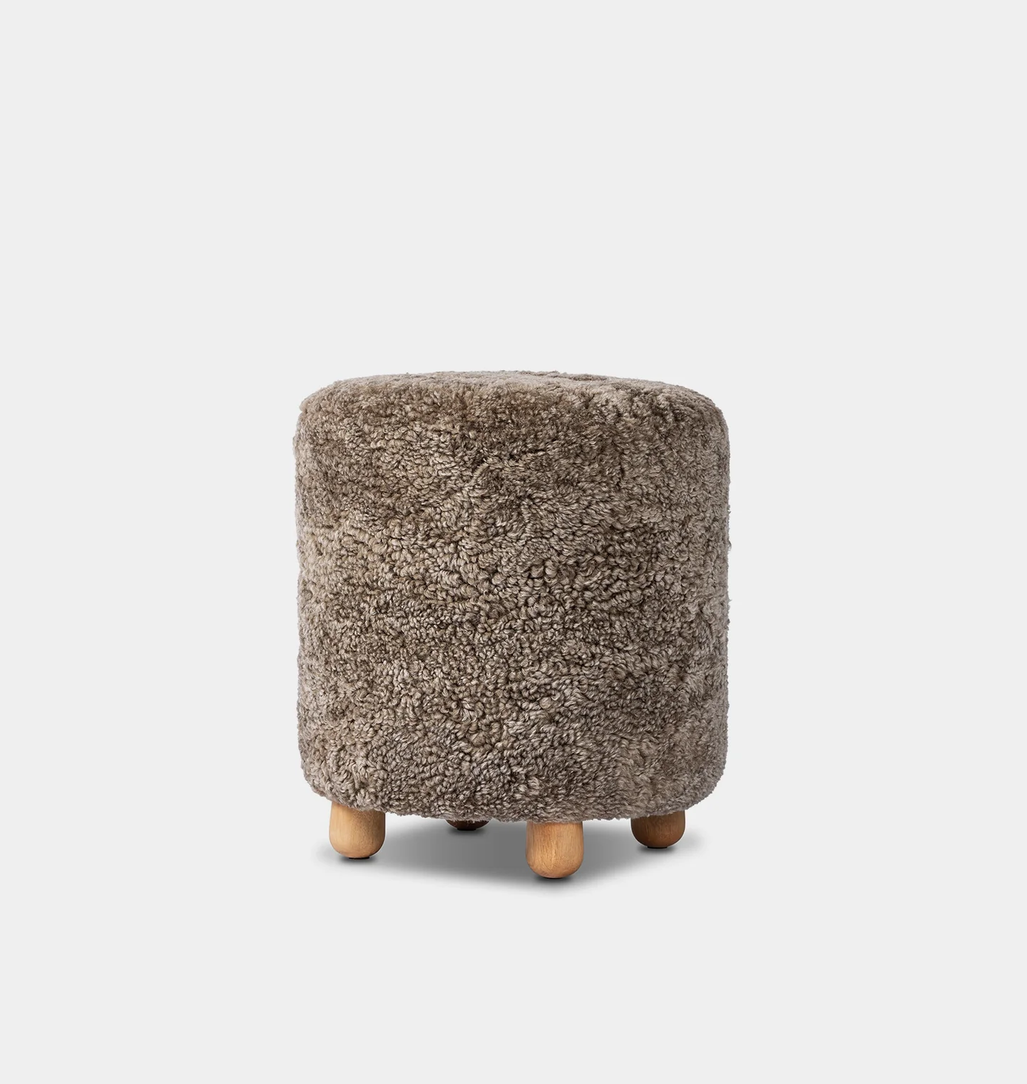 Tocho Shearling Footed Stool