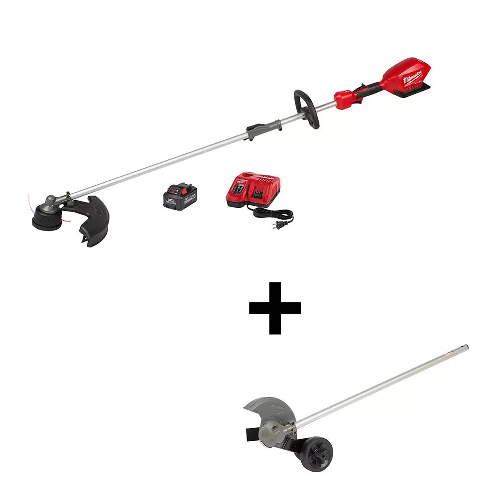 Milwaukee 2825-21E M18 FUEL Cordless String Trimmer / Edger Attachment Combo