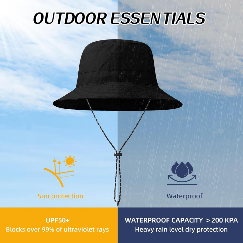 Waterproof Bucket Hats for Women