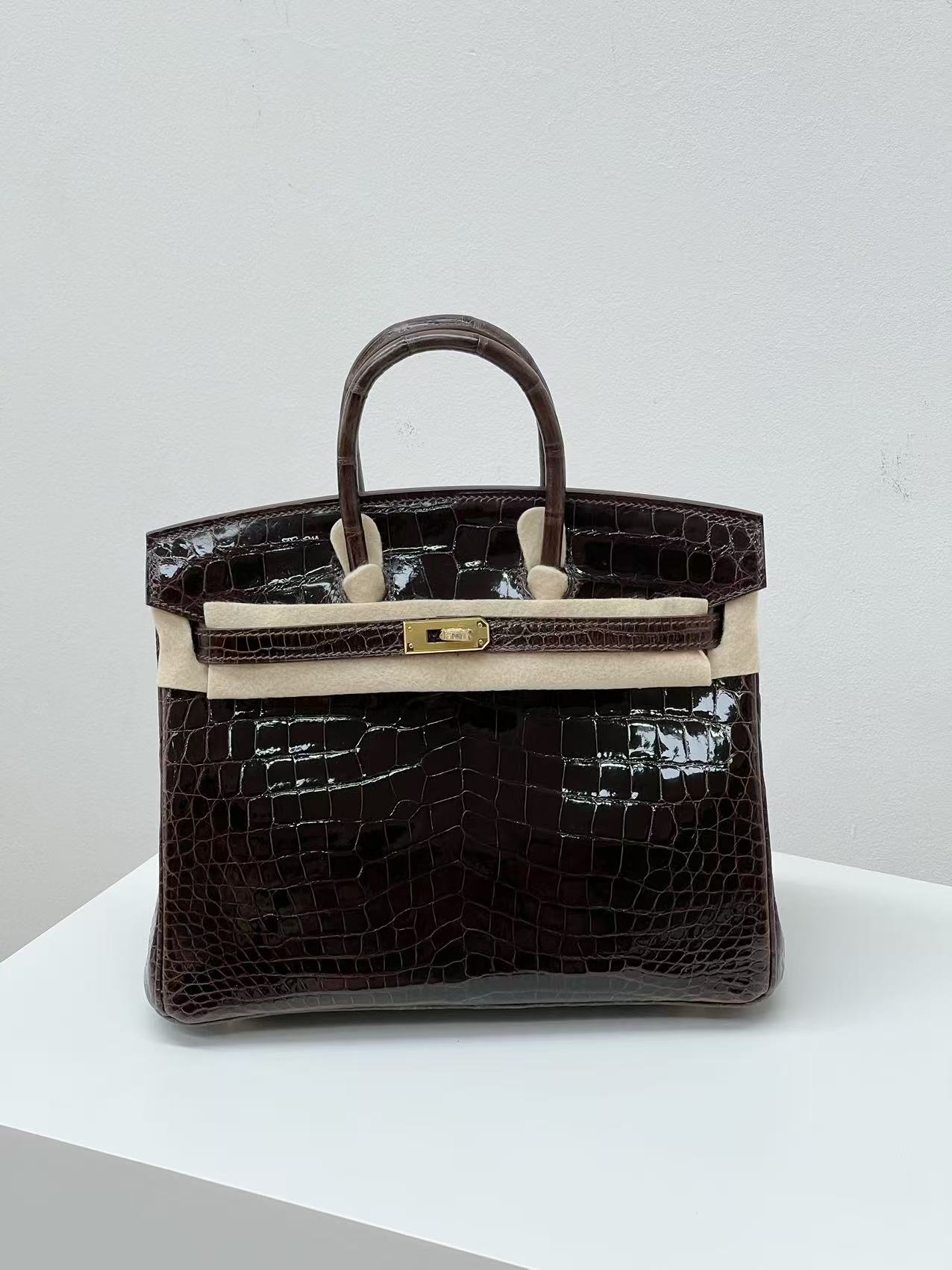 Hermes Advanced customization Birkin 25 crocodile skin