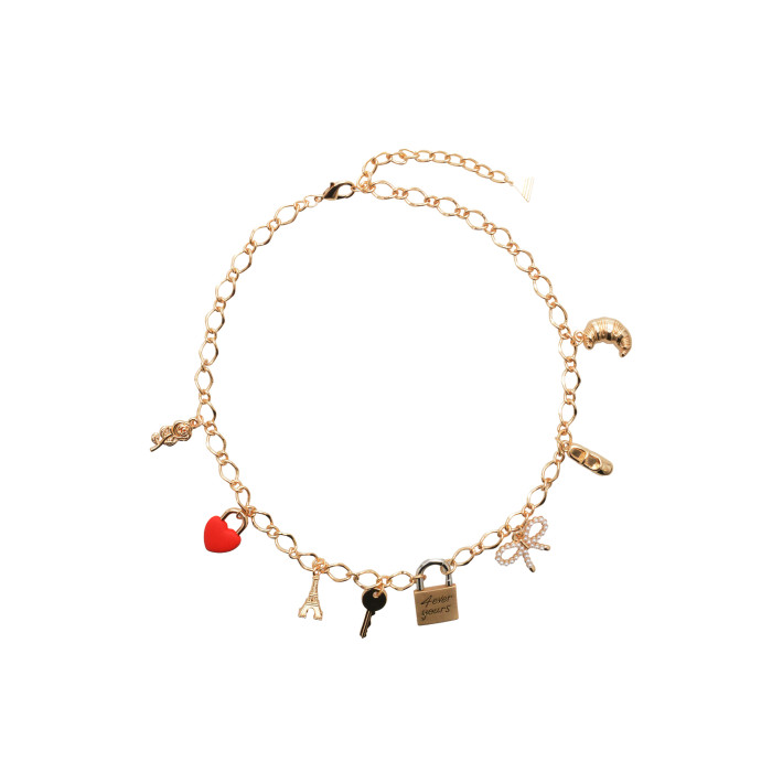 Colier ALDO auriu, PONDDAMOURS 600, din metal