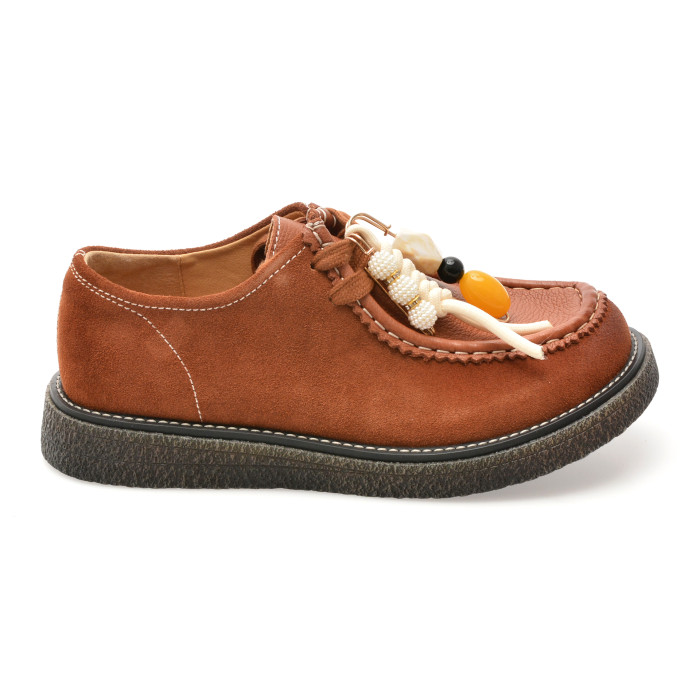 Pantofi GRYXX maro, 9320, din piele intoarsa