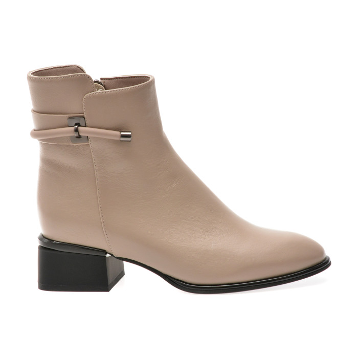Botine EPICA gri, 105845, din piele naturala