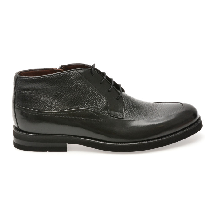 Ghete elegante LE COLONEL negre, 63938, din piele naturala