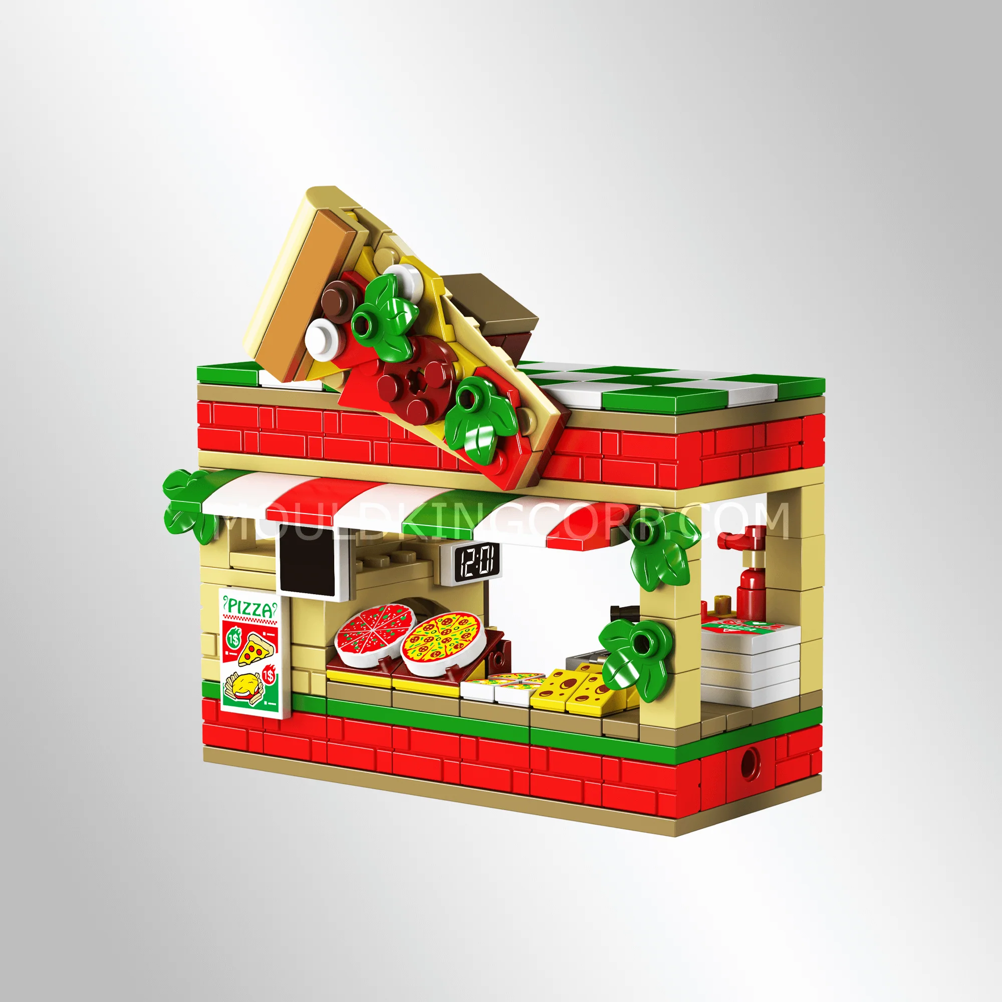 Mould King 24031 Pizza Store Building Toy Set | 246 Pcs