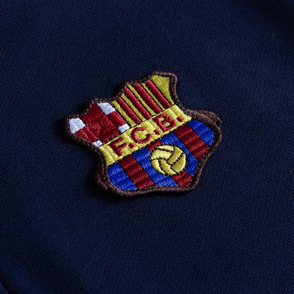 FC Barcelona 1899 Navy Half Zip Sweater