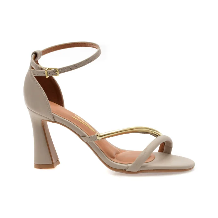 Sandale elegante VIZZANO gri, 6517106, din piele ecologica