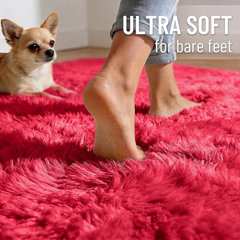 6x9 Machine Washable Large Area Rugs for Living Room, Bedroom