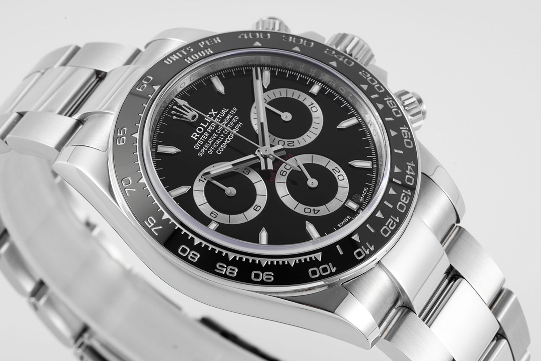 Rolex Cosmograph Daytona 116500LN Ceramic Bezel Black Dial 40mm Mens Replica Watch