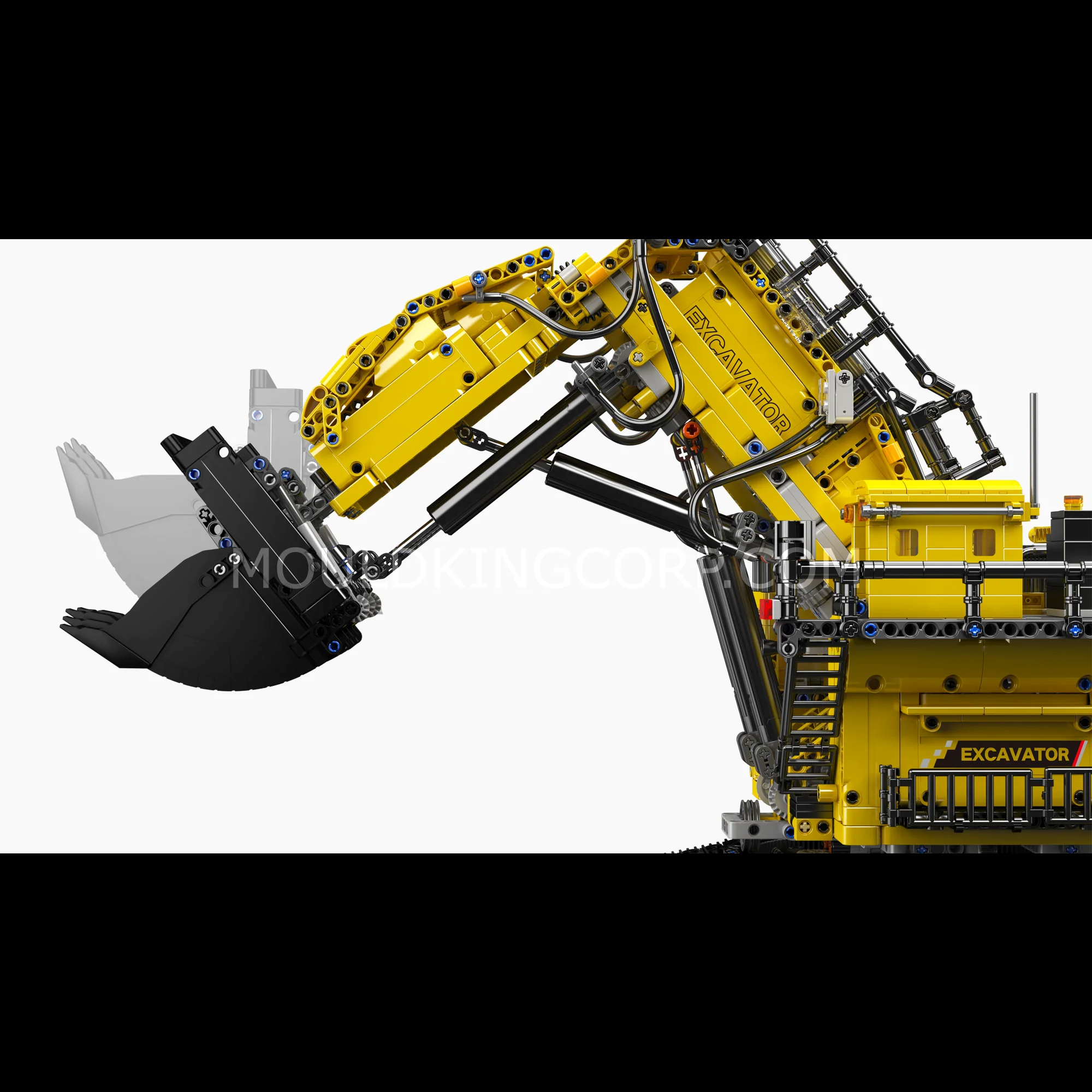 MOULD KING 17070 Liebherr R 9800 Mining Excavator Building Sets | 4,767 PCS