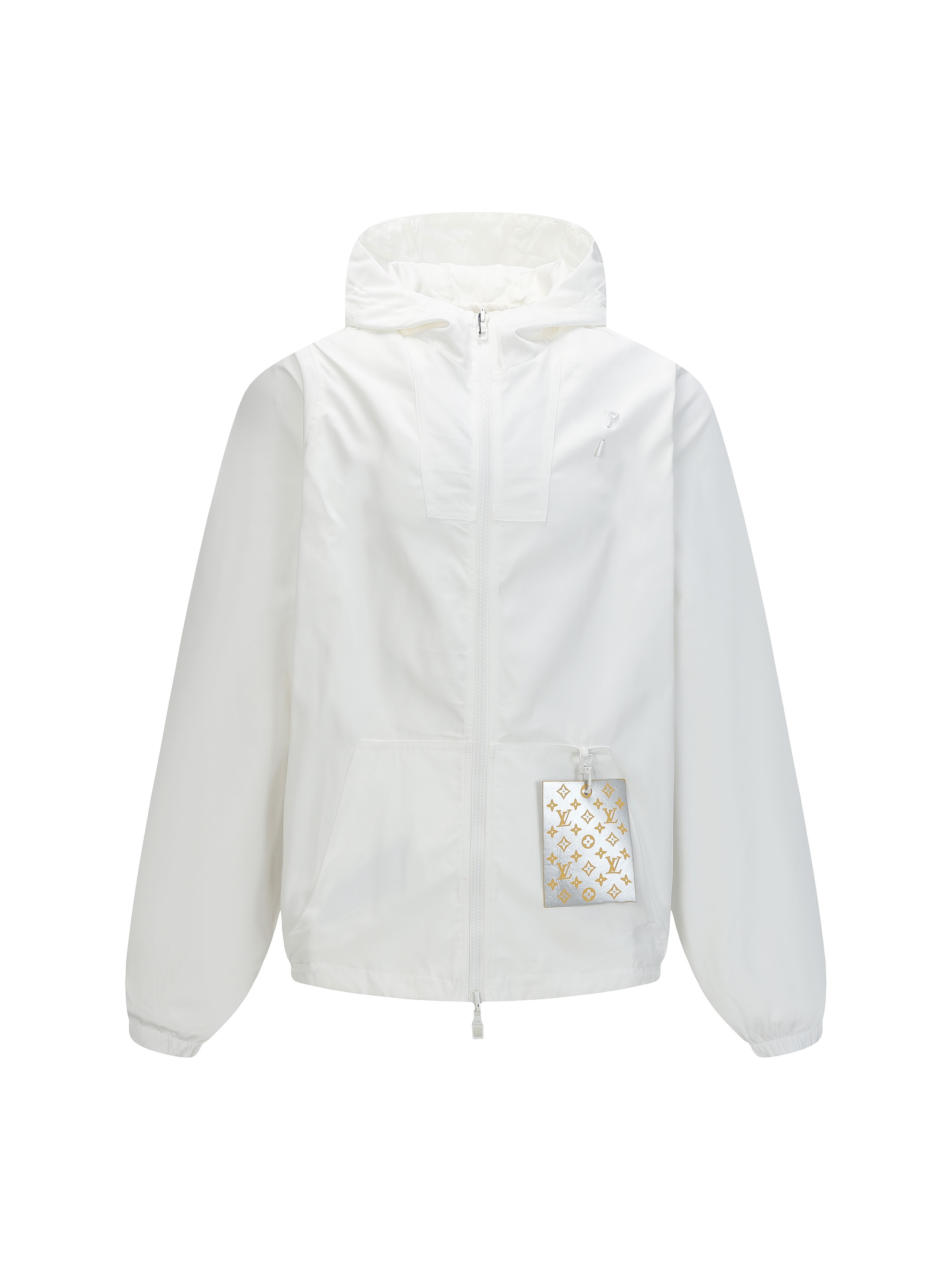 L X V Dark pattern jacquard double-faced coat