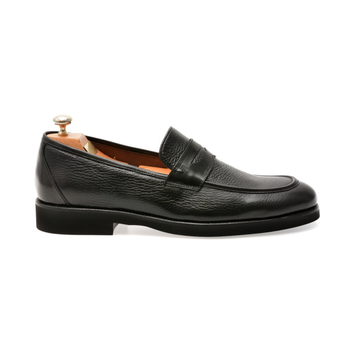 Mocasini eleganti LE COLONEL negri, 48876, din piele naturala
