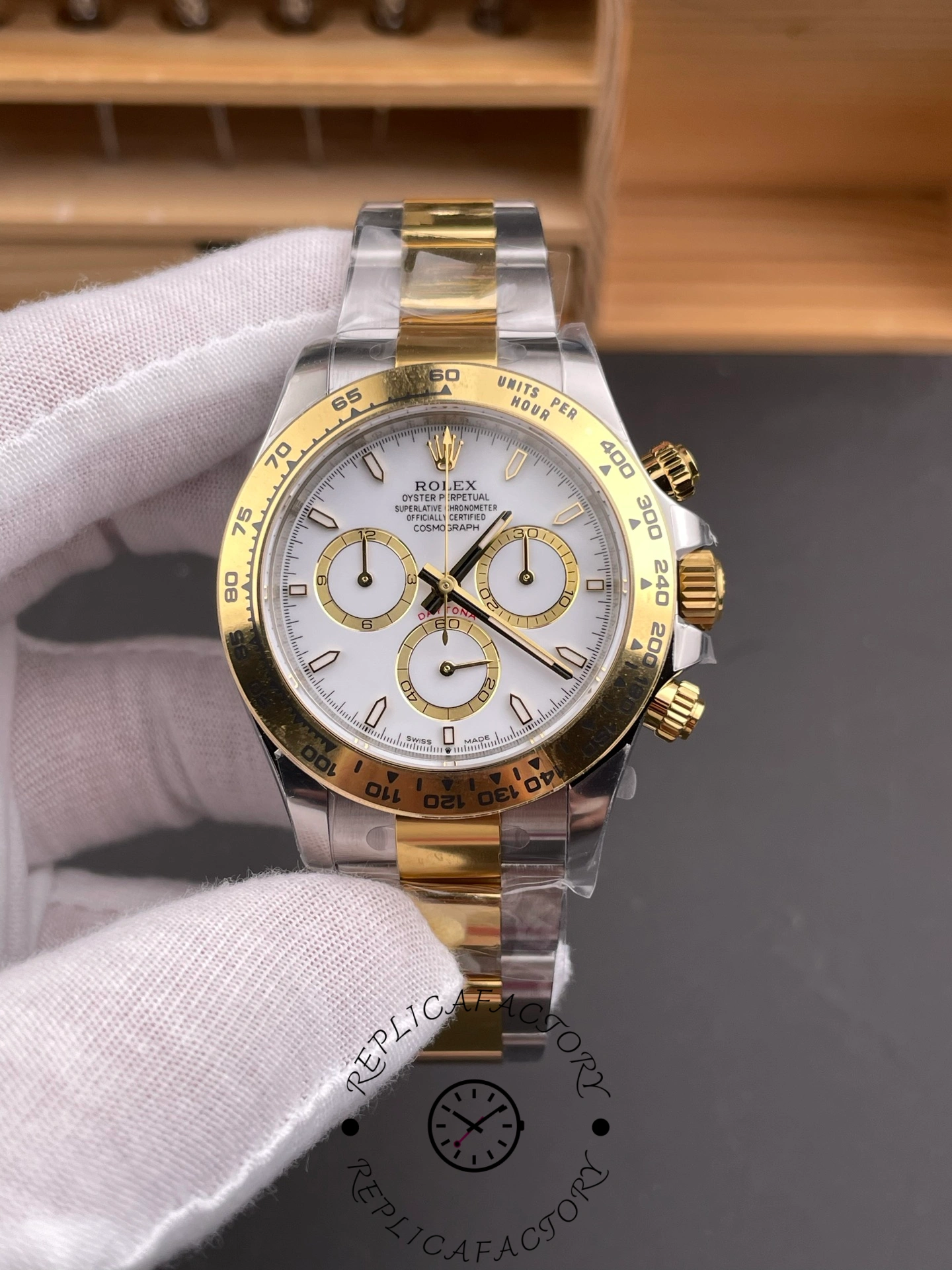 Rolex Cosmograph Daytona 116503 White Index Dial 40MM Mens Replica Watch