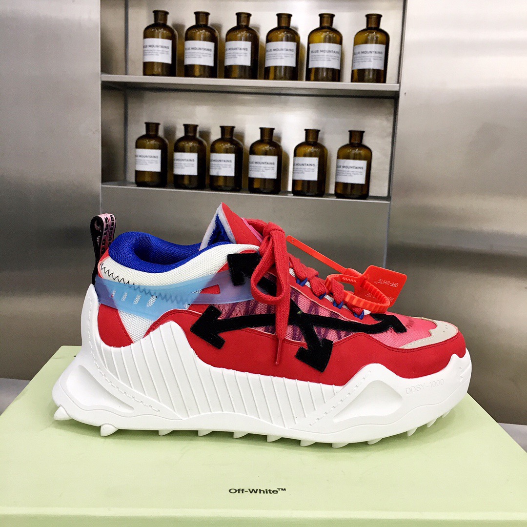 OFF White Odsy 1000 Sneaker Size 36-45   5-Color