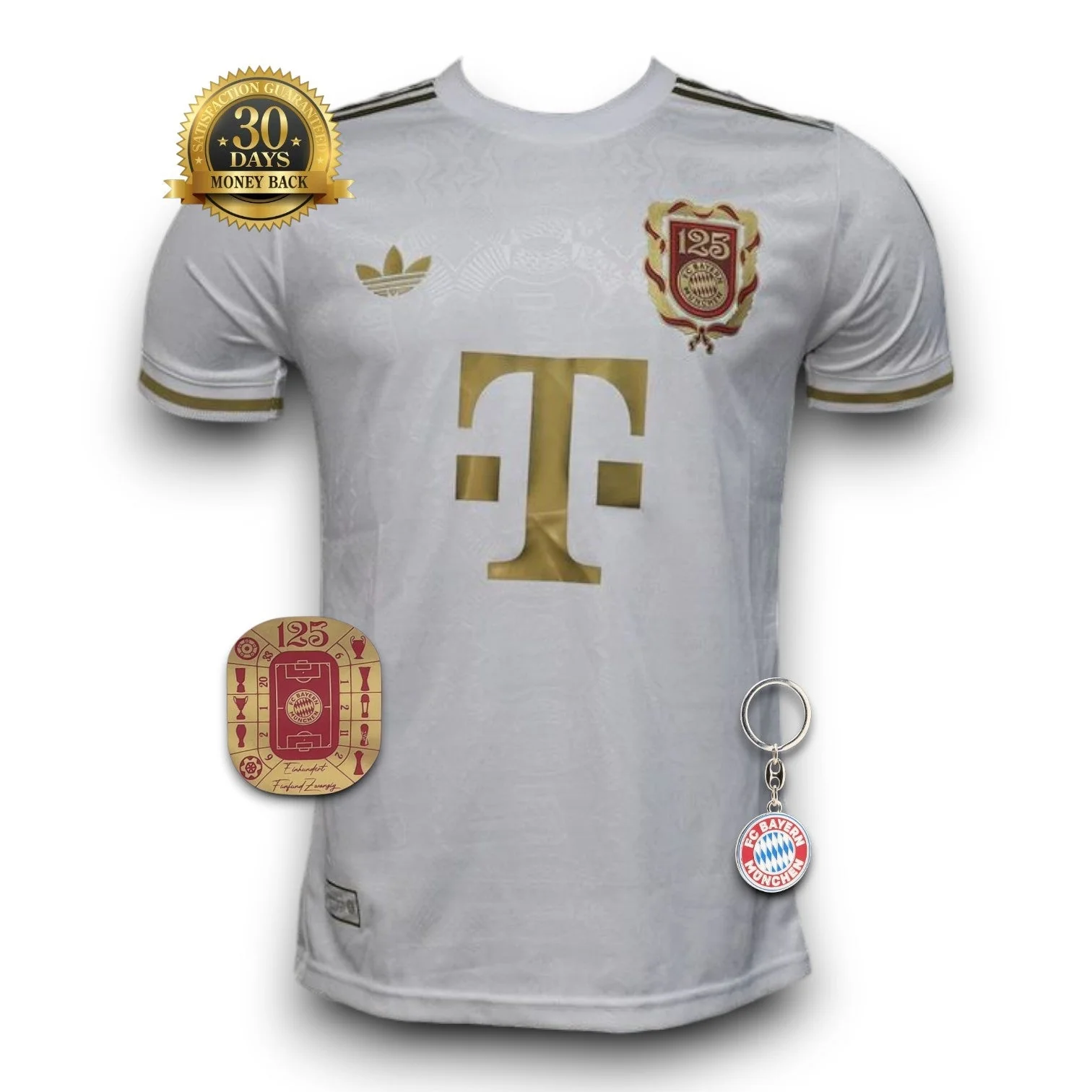 Bayern Munich Jersey 125th Anniversary White