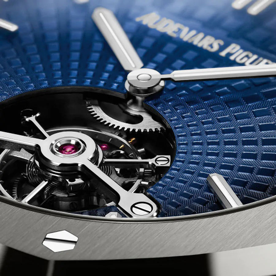 【Super Clone】Audemars piguet Royal Oak Selfwinding Tourbillon 41MM Blue Dial Watch