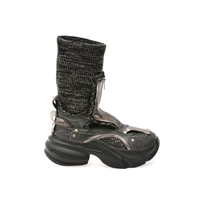 Ghete GRYXX negre, 3793700, din material textil