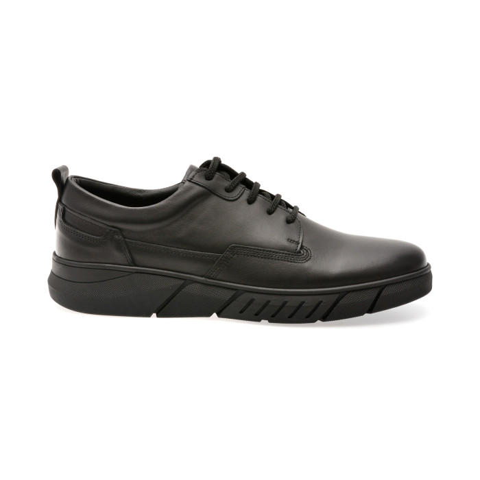 Pantofi OTTER negri, 2291061, din piele naturala
