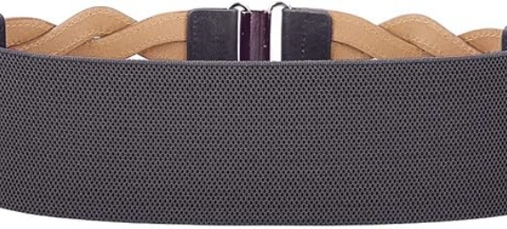 BELTIQUE Women's Elastic Wide Belts Vintage Stretchy Belt