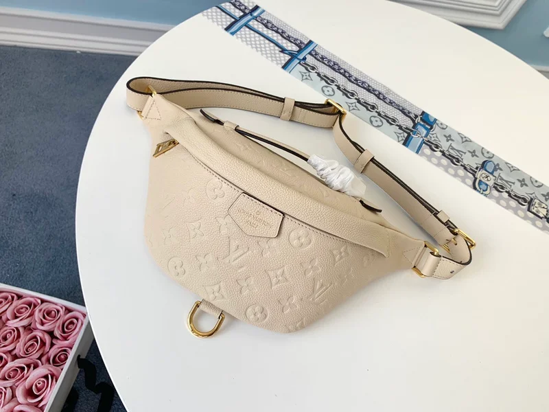 Louis Vuitton Monogram Empreinte Bumbag Black/Beige