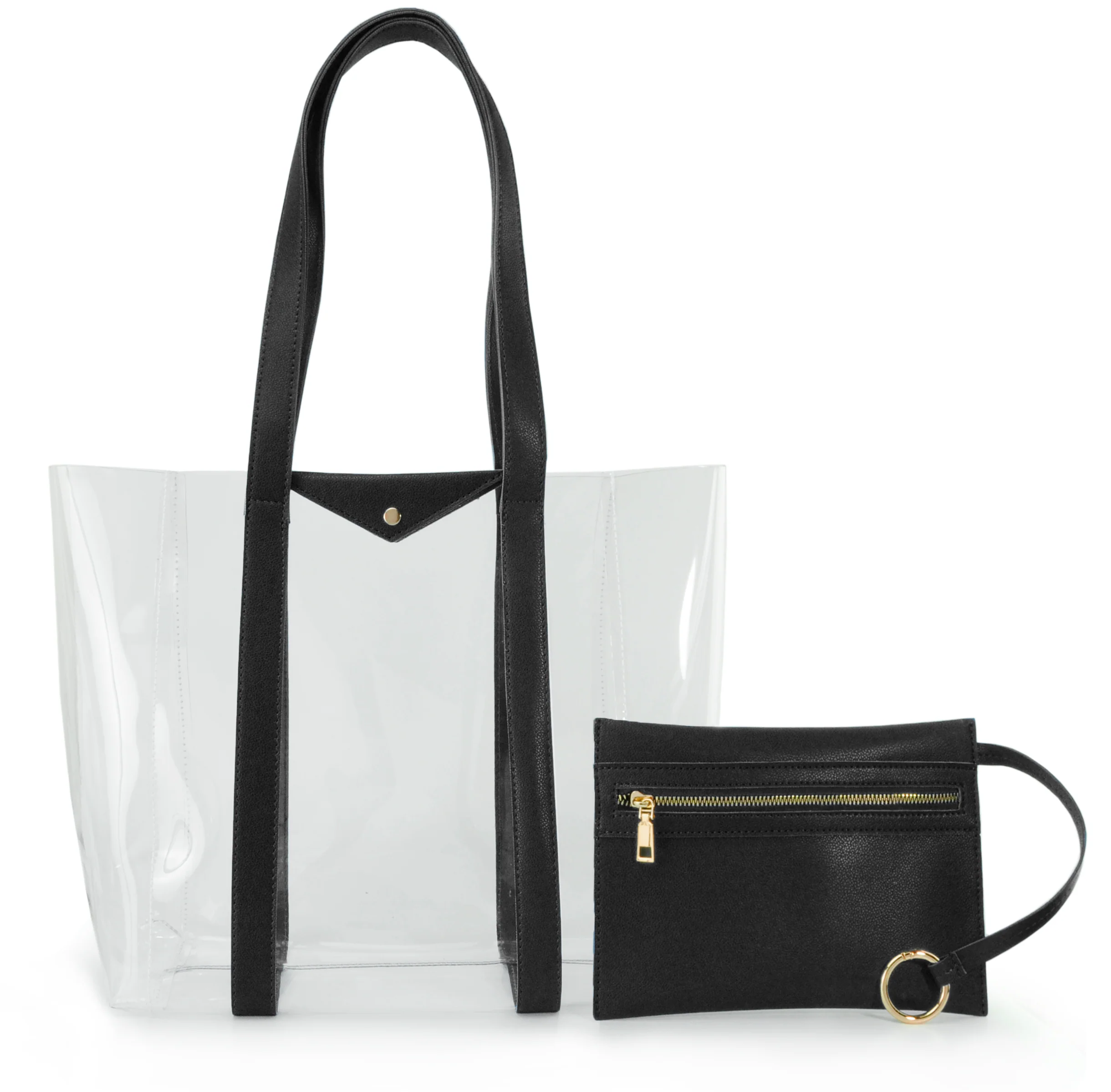 Clear Tote with Pouch
