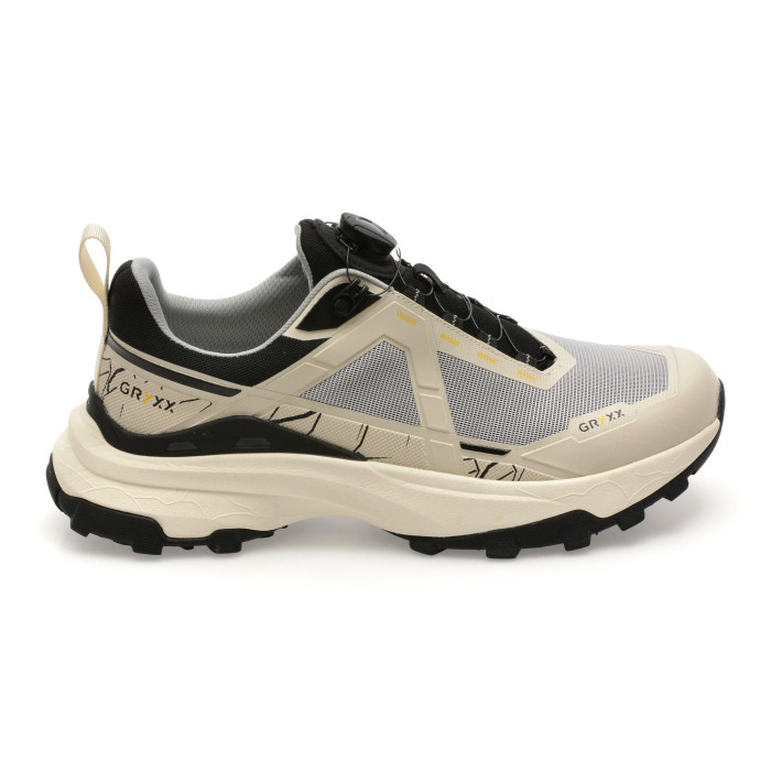Pantofi sport GRYXX alb-negru, 872803, din material textil